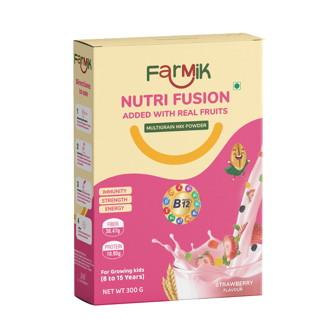 Multigrain Mix Powder - Strawberry