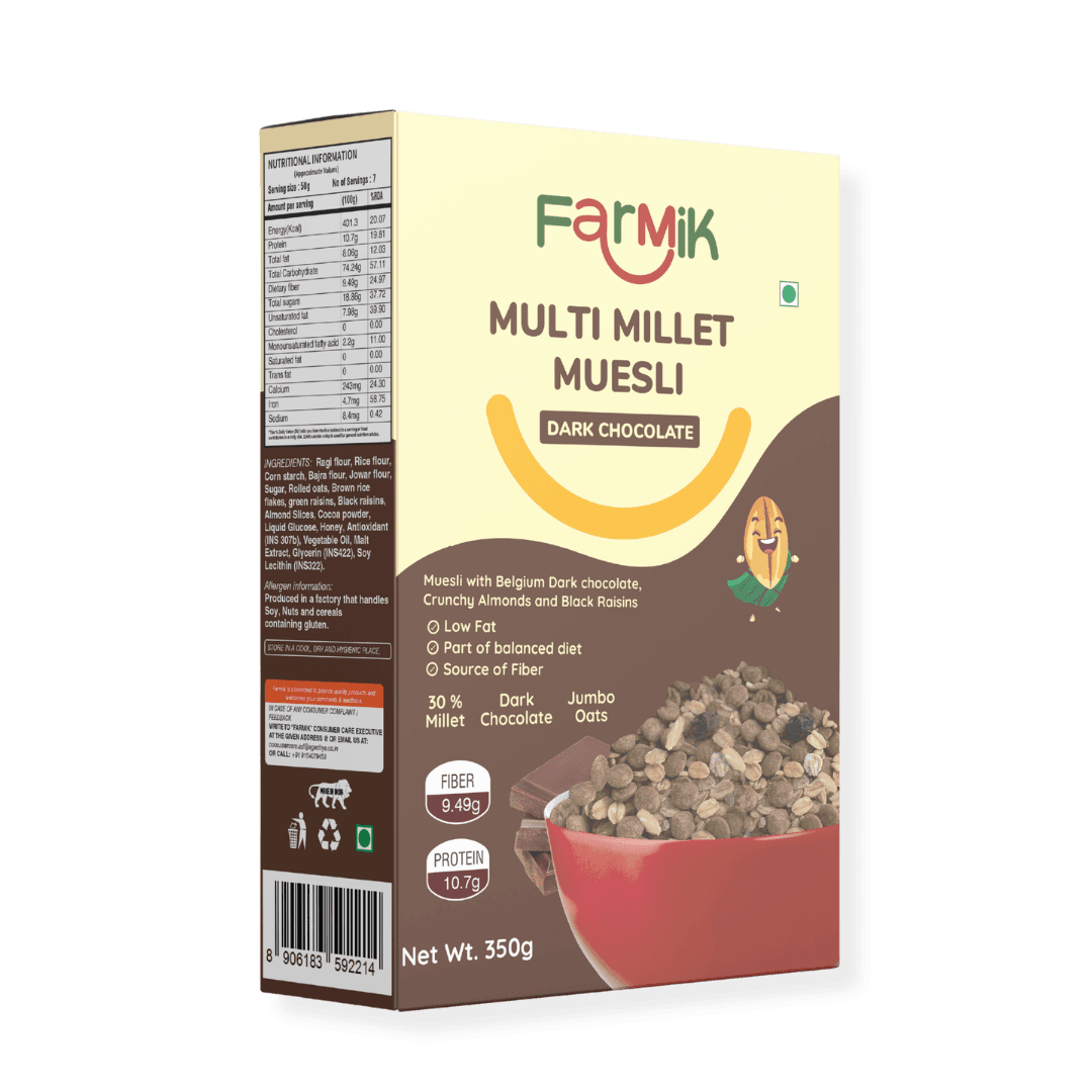 Multi Millet Muesli - Dark Chocolate