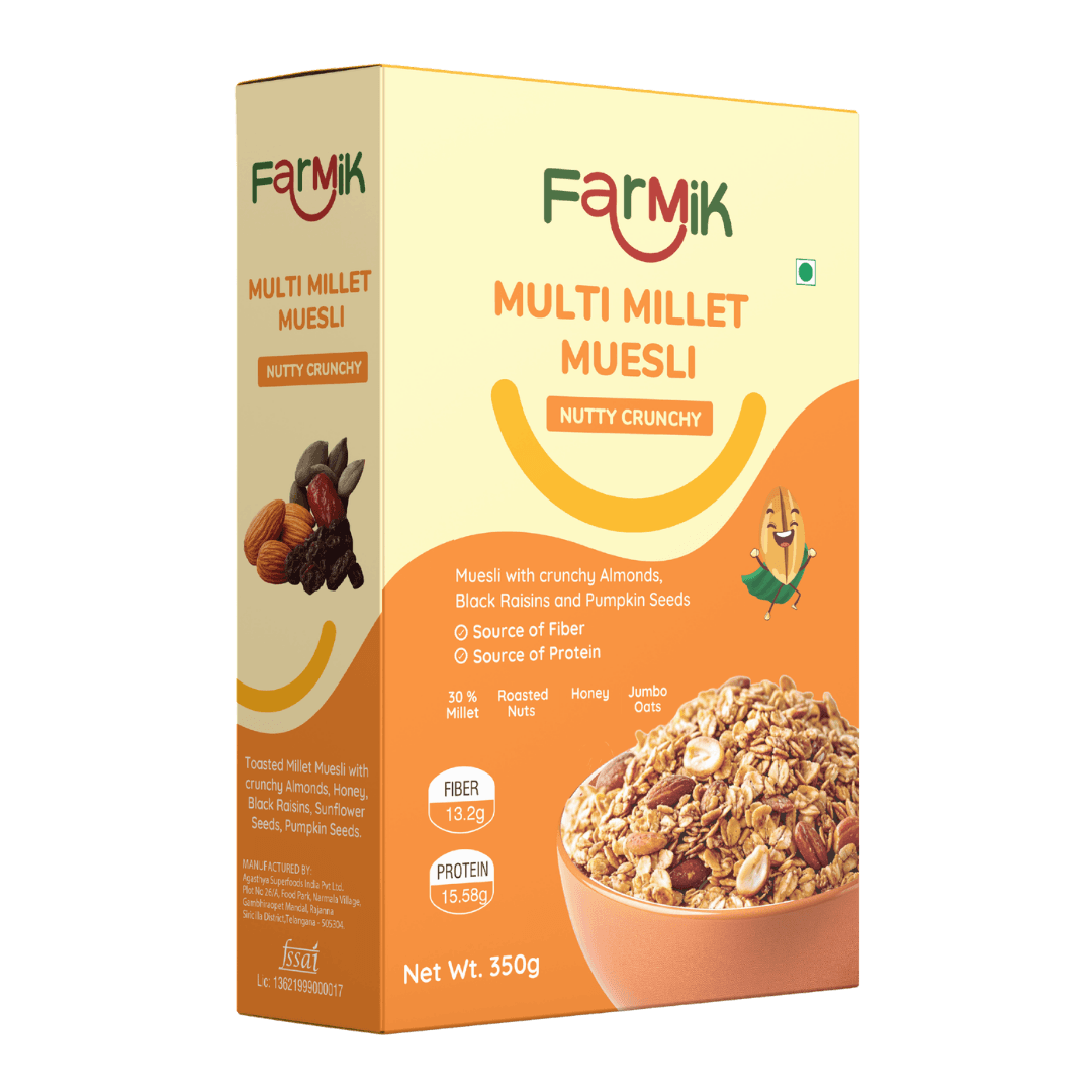 Multi Millet Muesli - Nutty Crunchy