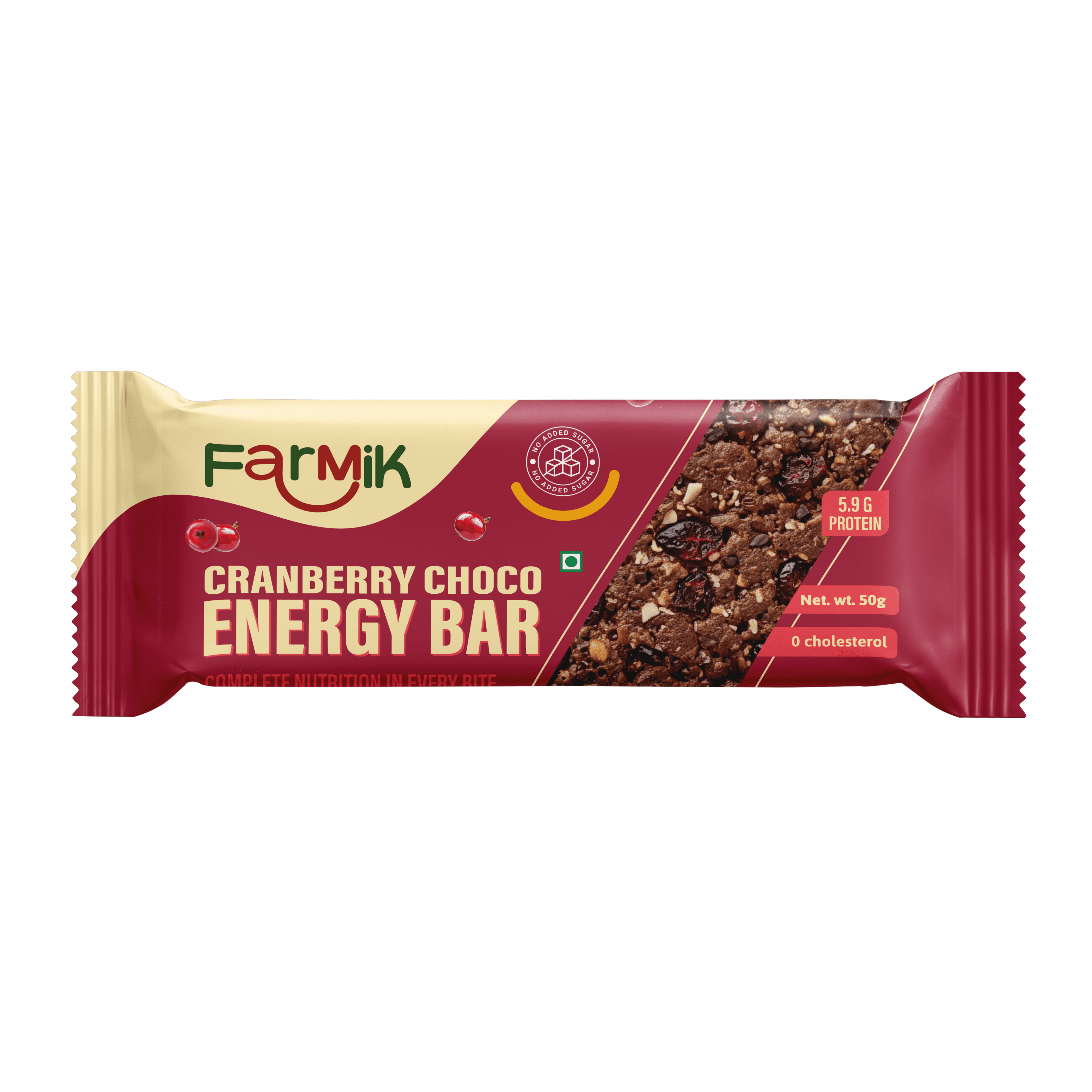 Cranberry Choco Energy Bar