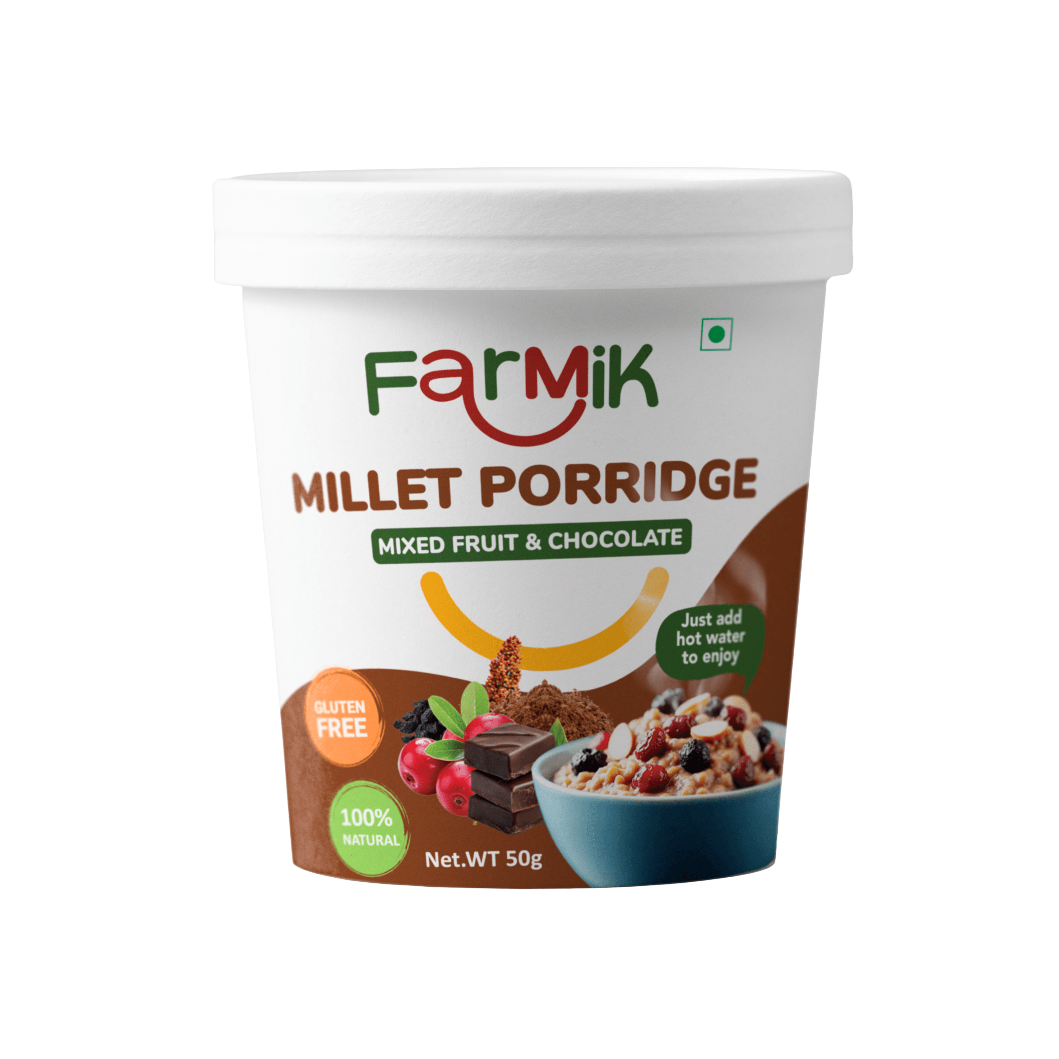 Millet Porridge - Mixed Fruit & Chocolate