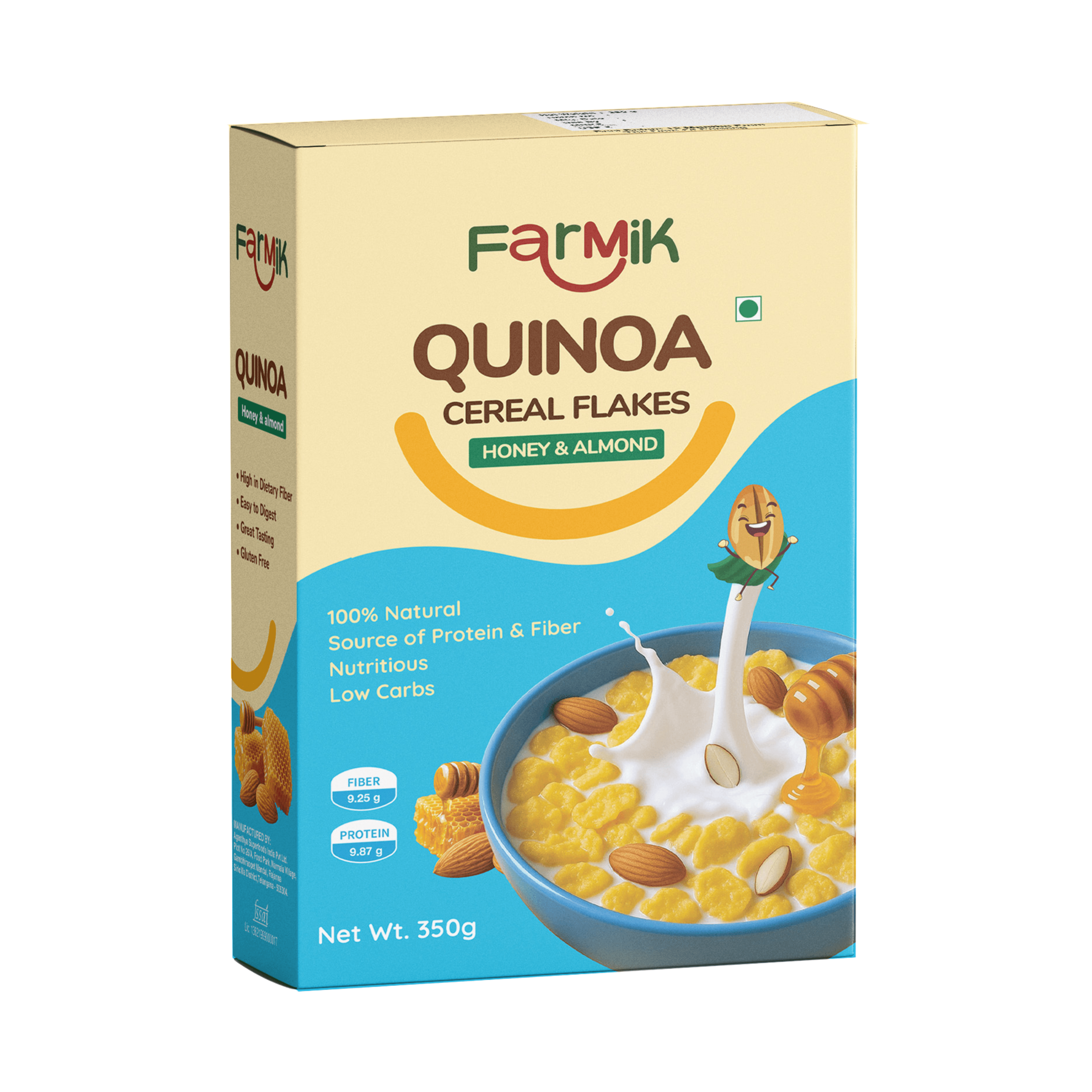 Quinoa CF Honey & Almond